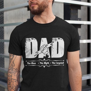 Electrician Gift, Electrician Shirt, Electrician Dad The Myth The Legend Tshirt, Funny Tshirt For Electrician Dad, Shirt For Husband, Hubby