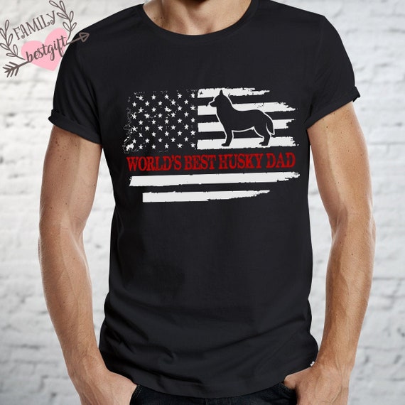 husky dad shirt