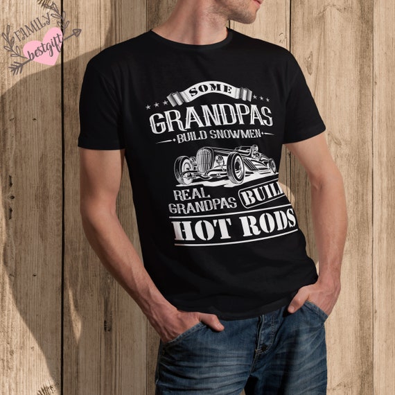 hotrod grandad t shirt