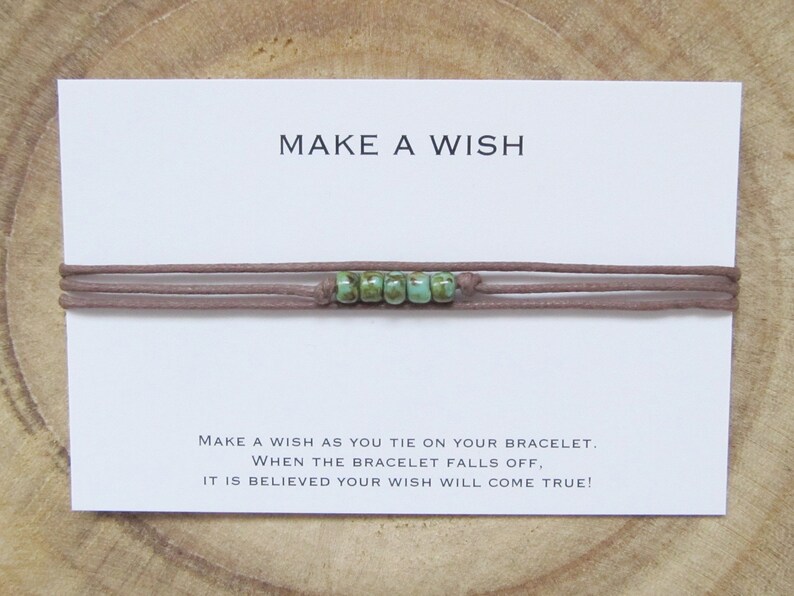 Boho bracelet Friendship bracelet Make a wish bracelet Wish bracelet
