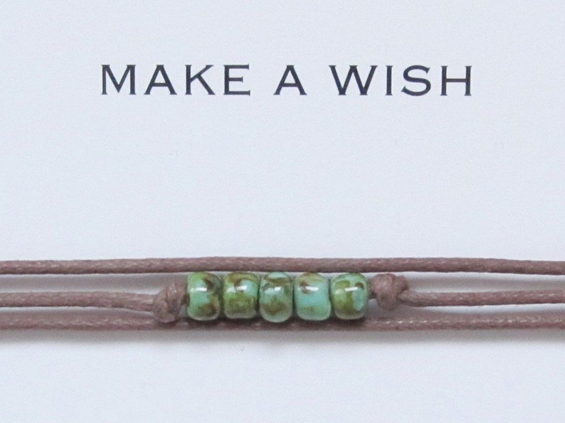 Boho bracelet Friendship bracelet Make a wish bracelet Wish bracelet