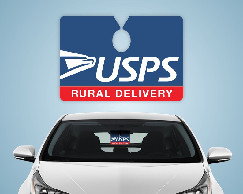 USPS Rural Carrier Car Mirror Hanger Mail Carrier Gift US Etsy