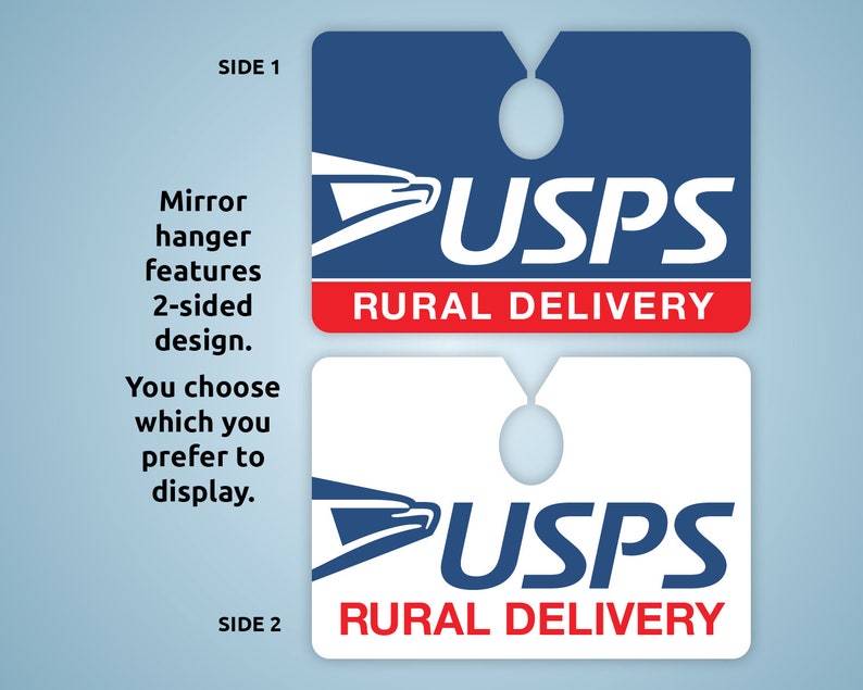 USPS Rural Carrier Ultimate Signage Bundle Mirror Etsy