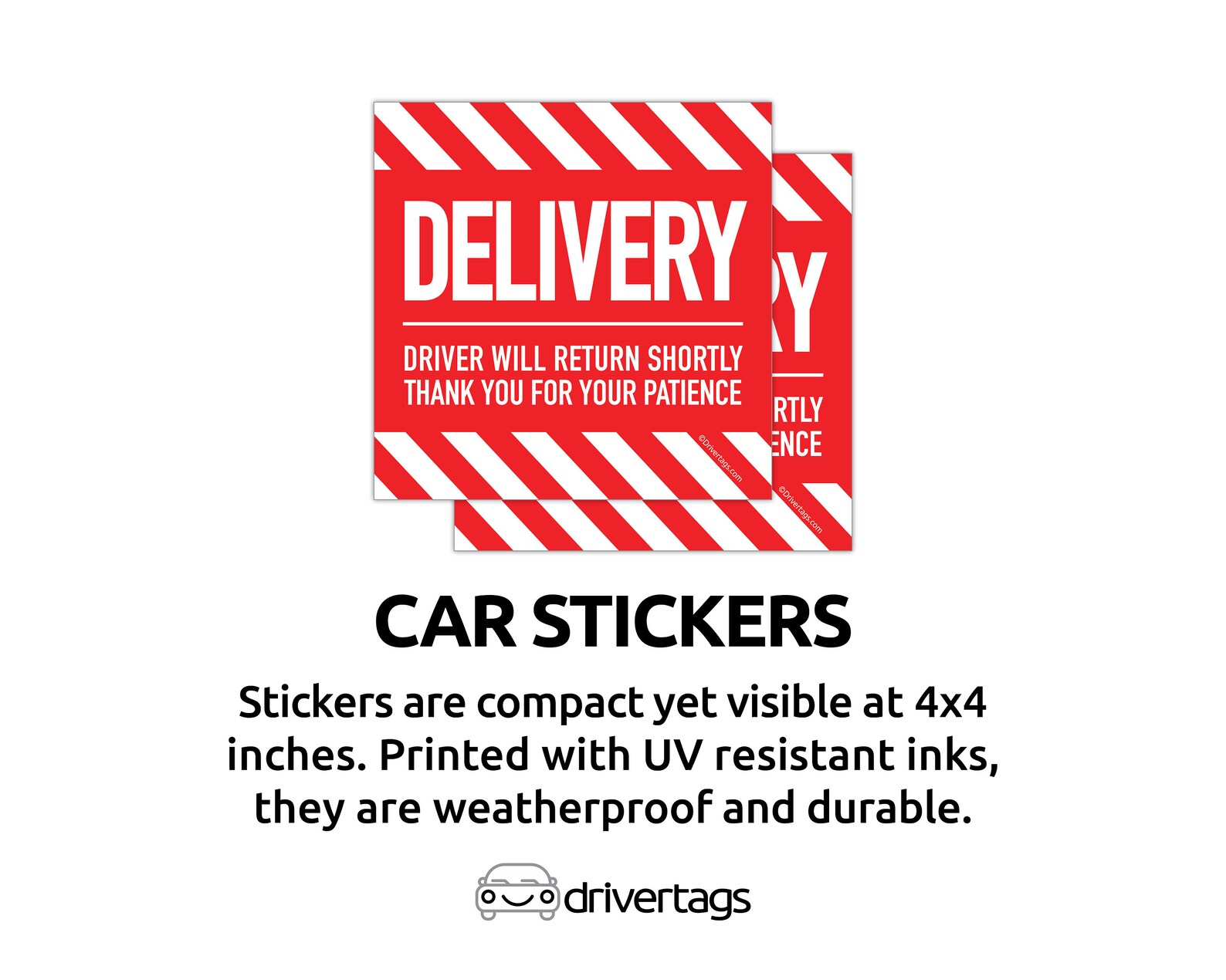 Delivery Driver Signage BUNDLE DISCOUNTS Amazon Caviar Etsy