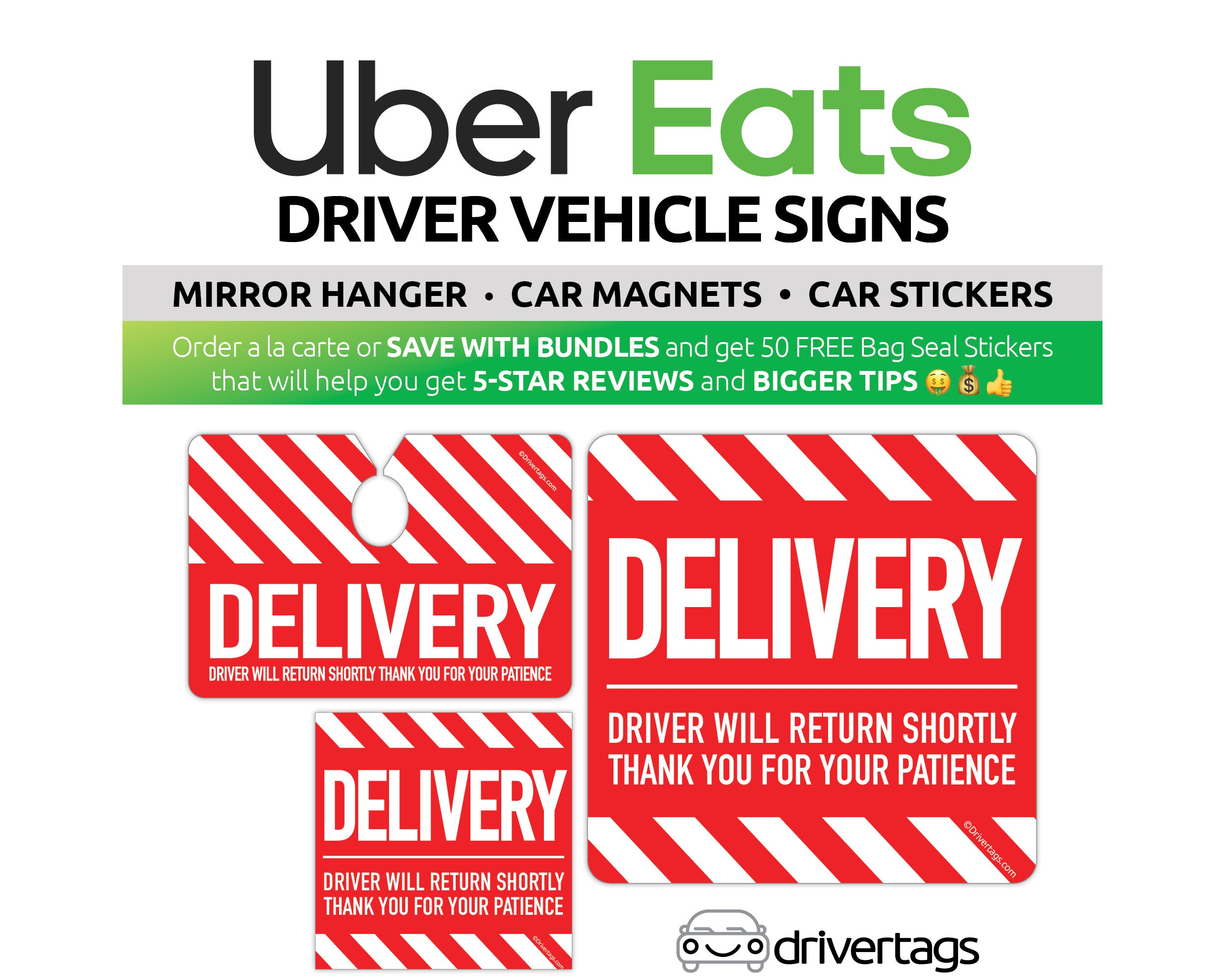 Uber Eats Signs Avoid Tickets and Hassle SAVE with Bundles