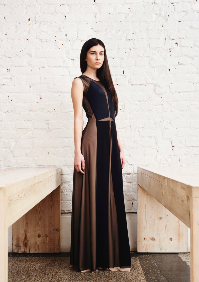 Avant-Garde Cocktail Party Dress