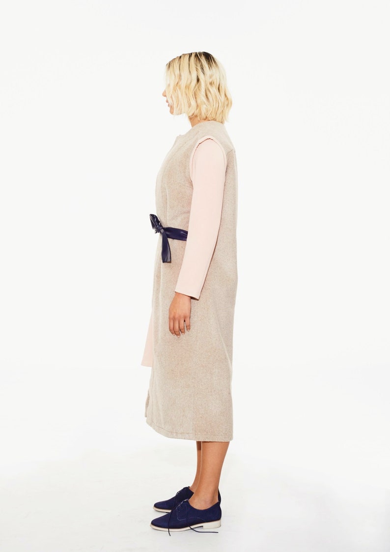 Warm Cardigan Plus Size Vest Wool Clothing Hipster Clothing Sleeveless Cardigan Women Cardigan Maxi Vest Winter Vest Wool Cardigan