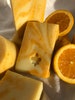 Vegan Coconut milk Shampoo bar orange lemon, palmoil free 