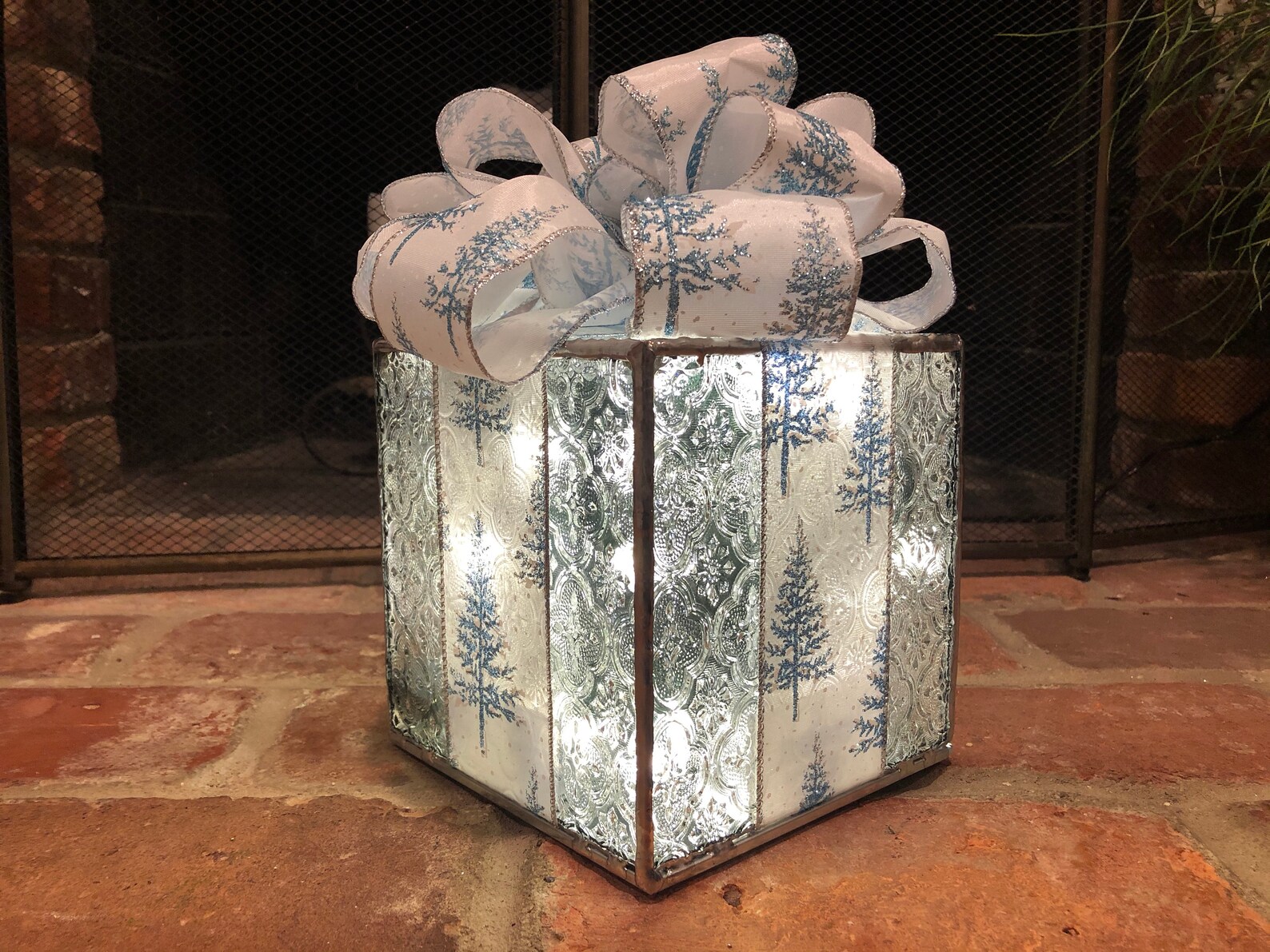 Stained Glass Light Box L613 Large Etsy