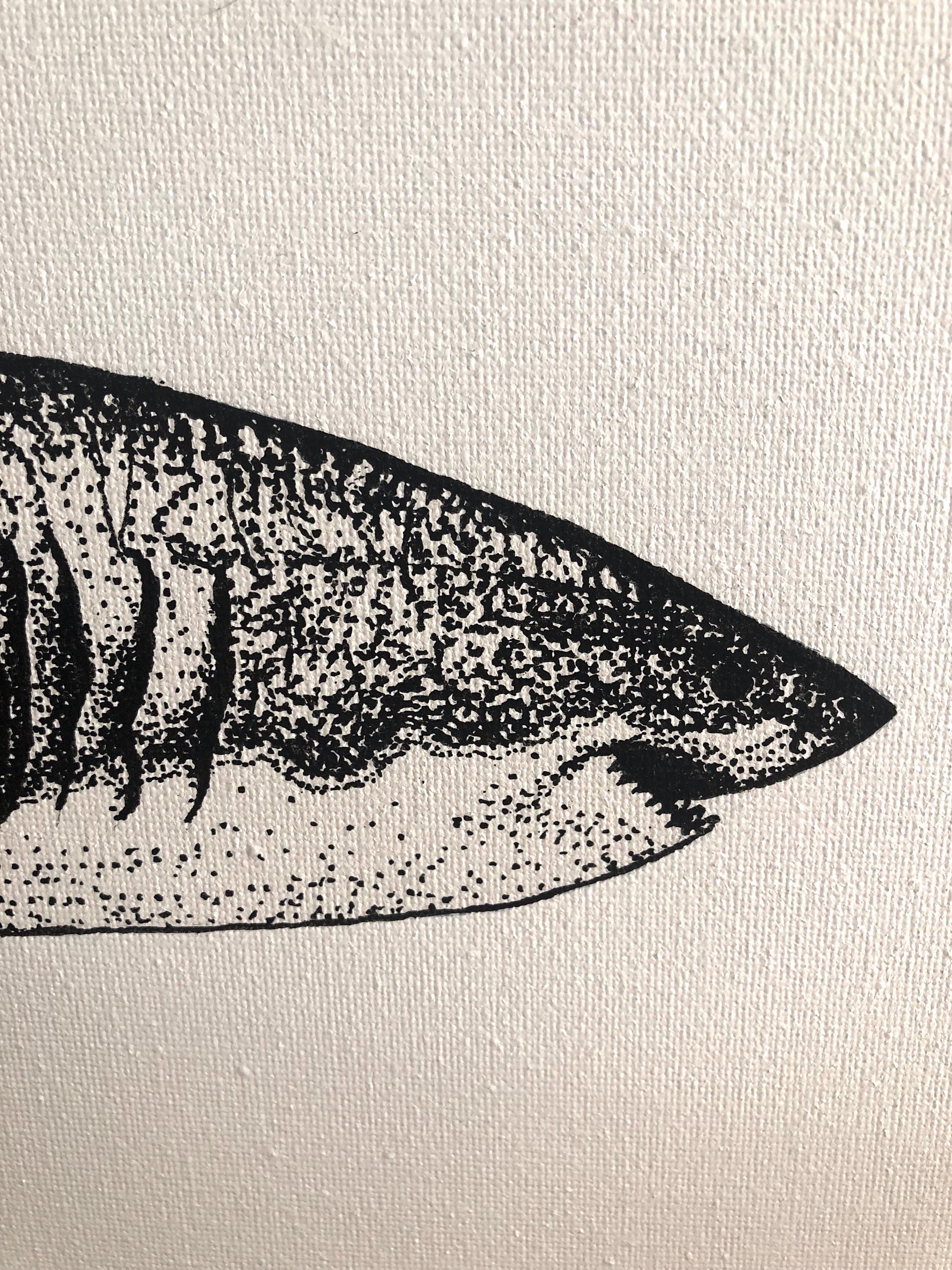 Gran tiburón blanco, dibujo de tiburón a pluma y tinta, impresión de bellas  artes, arte de tiburón realista - Etsy México, image size:2250x3000