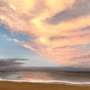 Vibrant North Carolina Sunset Painting