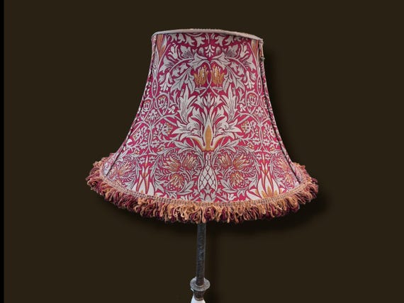 Bow Empire in the famous claret & gold 'Snakeshead' pattern by William Morris, celebrating a rich heritage, exceptional quality and beauty.