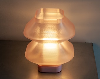 Pink Candy Table Lamp: Chic Romantic Bedside Night Light