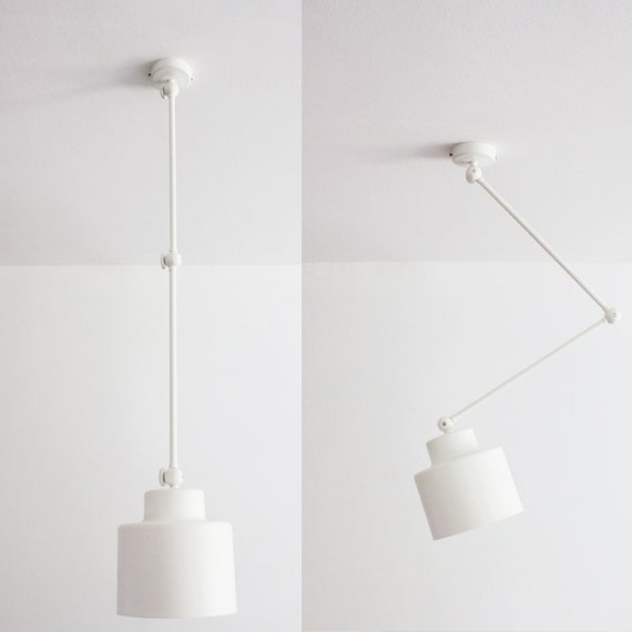 Ceiling Movable Light Lamp With Flexible Arms Midcentury Pendant Metal Living Room Bedroom