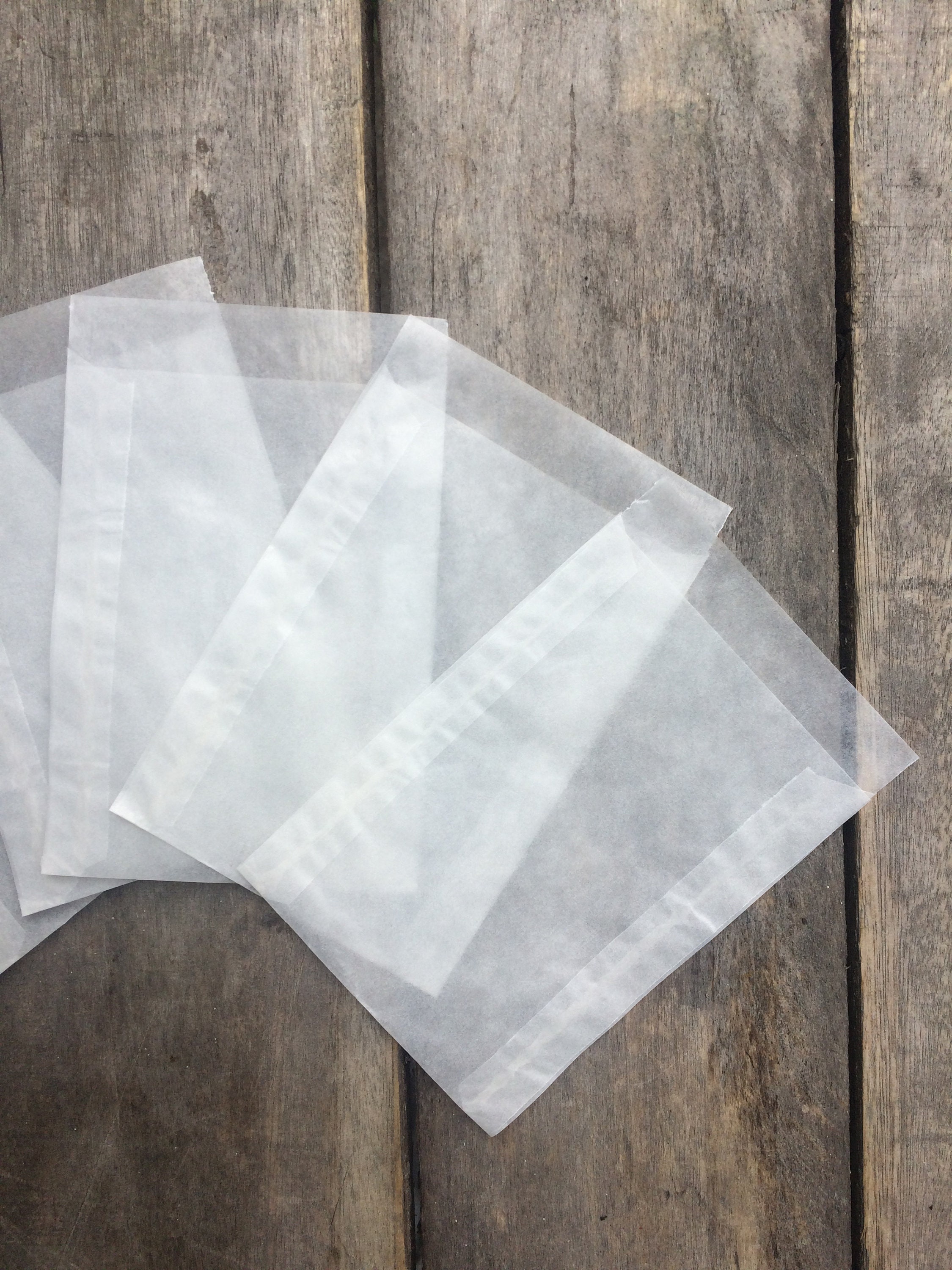 10 Small Glassine Envelopes/Bags Junk Journals Scrapbooking Etsy