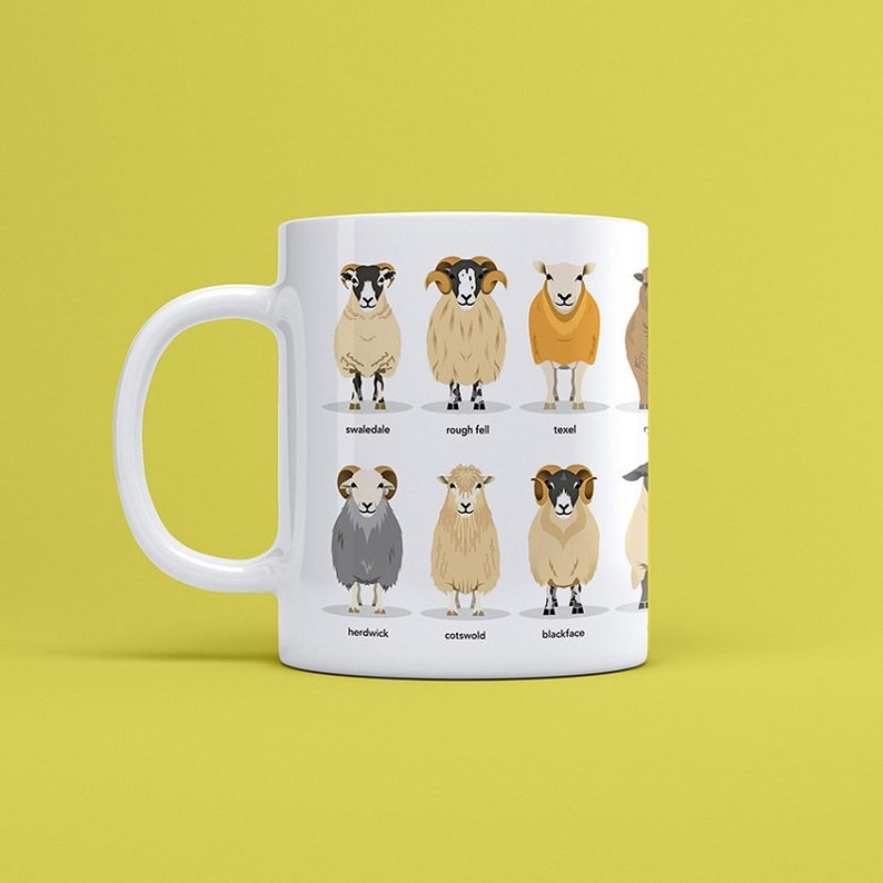 sheep breeds mug