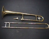A Bundy by Selmer Vincent Bach Model Slide Trombone Ready to Play as-is 11 TB