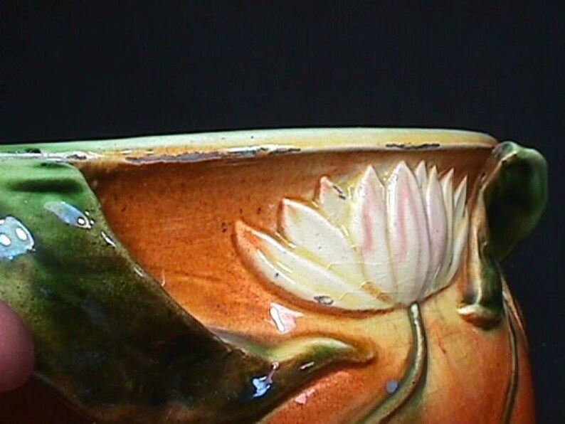 Antique Extremely Rare Roseville Pottery Pattern Majolica - Etsy