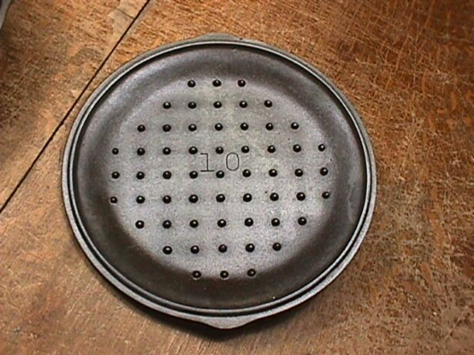 Vintage Cast Iron Marked 10 DO Made in U.S.A. D Dutch Over Etsy