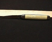 A Vintage U.S.A. Unmarked Folding Lock Blade Pocket Knife Ready to Use