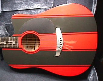 Una guitarra vintage coleccionable Esteban Chevrolet Camaro | Etsy México