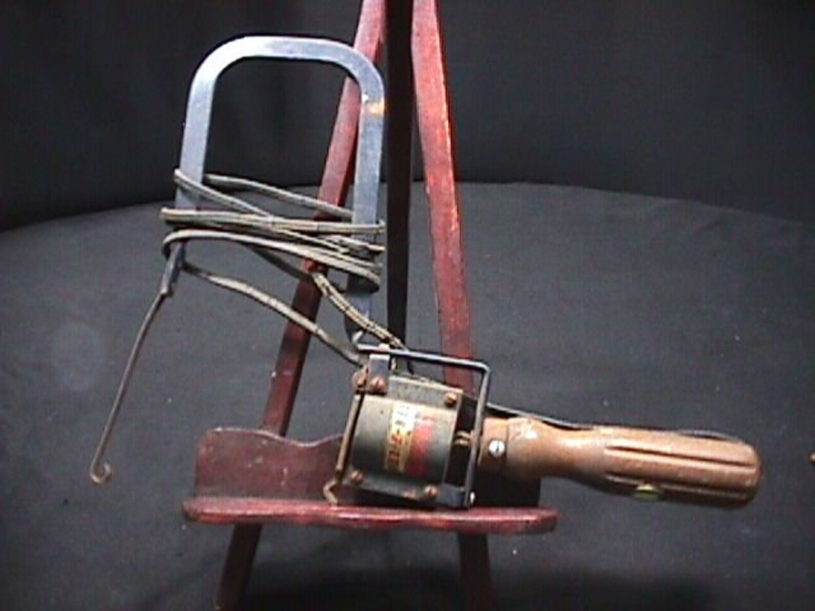 An Antique Hand Held Electric Scroll Saw by the izziebee Etsy