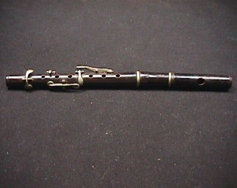 Antique 1850's All Wood Piccolo-Flute-Fife being sold in as-is Condition   16 F