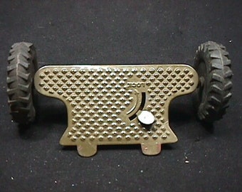 A Vintage Unmarked Military Toy Truck Locking Extension Real Nice