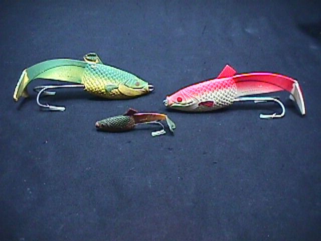 Three Vintage French Made Vivif Rubber Fish Lures Ready to Be Used or  Collected As-is -  Sweden