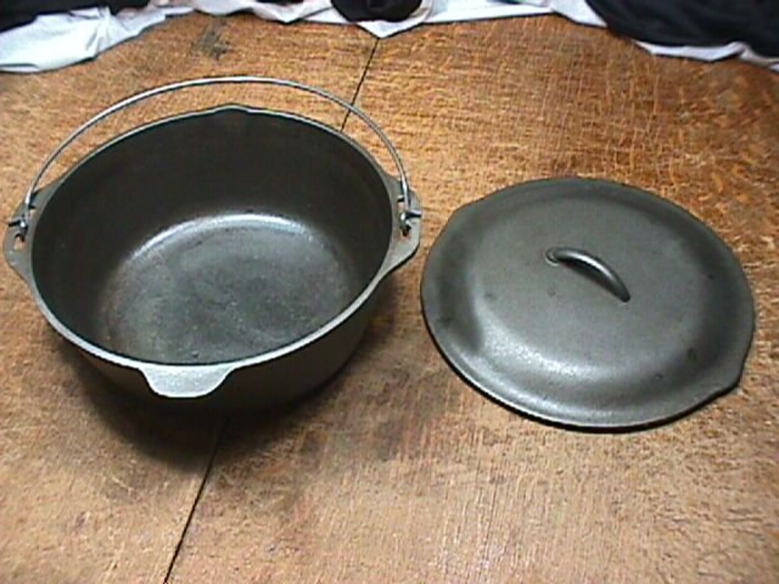 Vintage Cast Iron Marked 10 DO Made in U.S.A. D Dutch Over Etsy