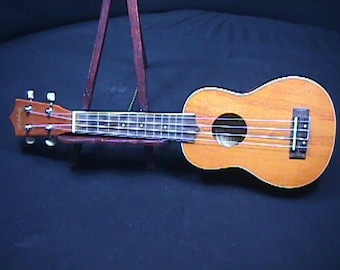 A Mitchell Brand Solid Wood Soprano Ukulele Ready to Play   4 U