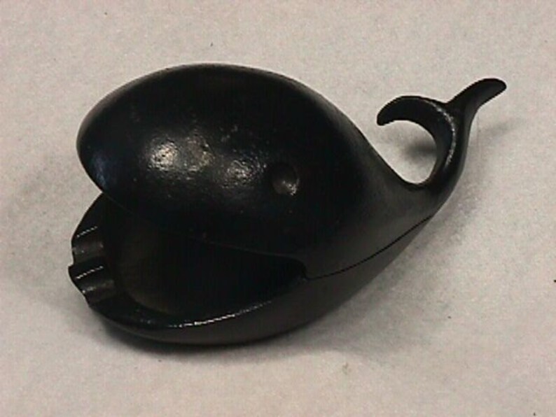 Antique Cast Iron Whale Ash Tray in Great Original Condition Etsy