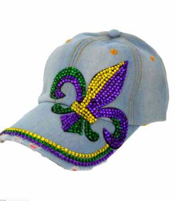 Cap Baseball Mardi Gras New Orleans 