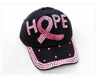 Cap Baseball Breast Cancer Ribbon Cure 