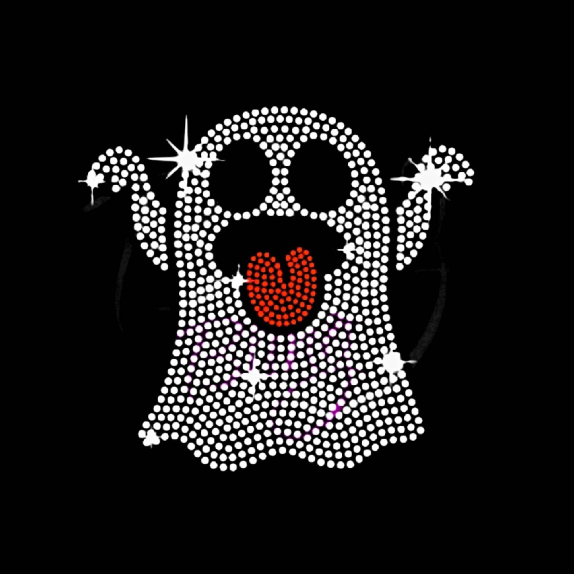 Rhinestone Got Candy? T-Shirt Trick Diva Witch Ghost Candy Halloween Treating Holiday Boo