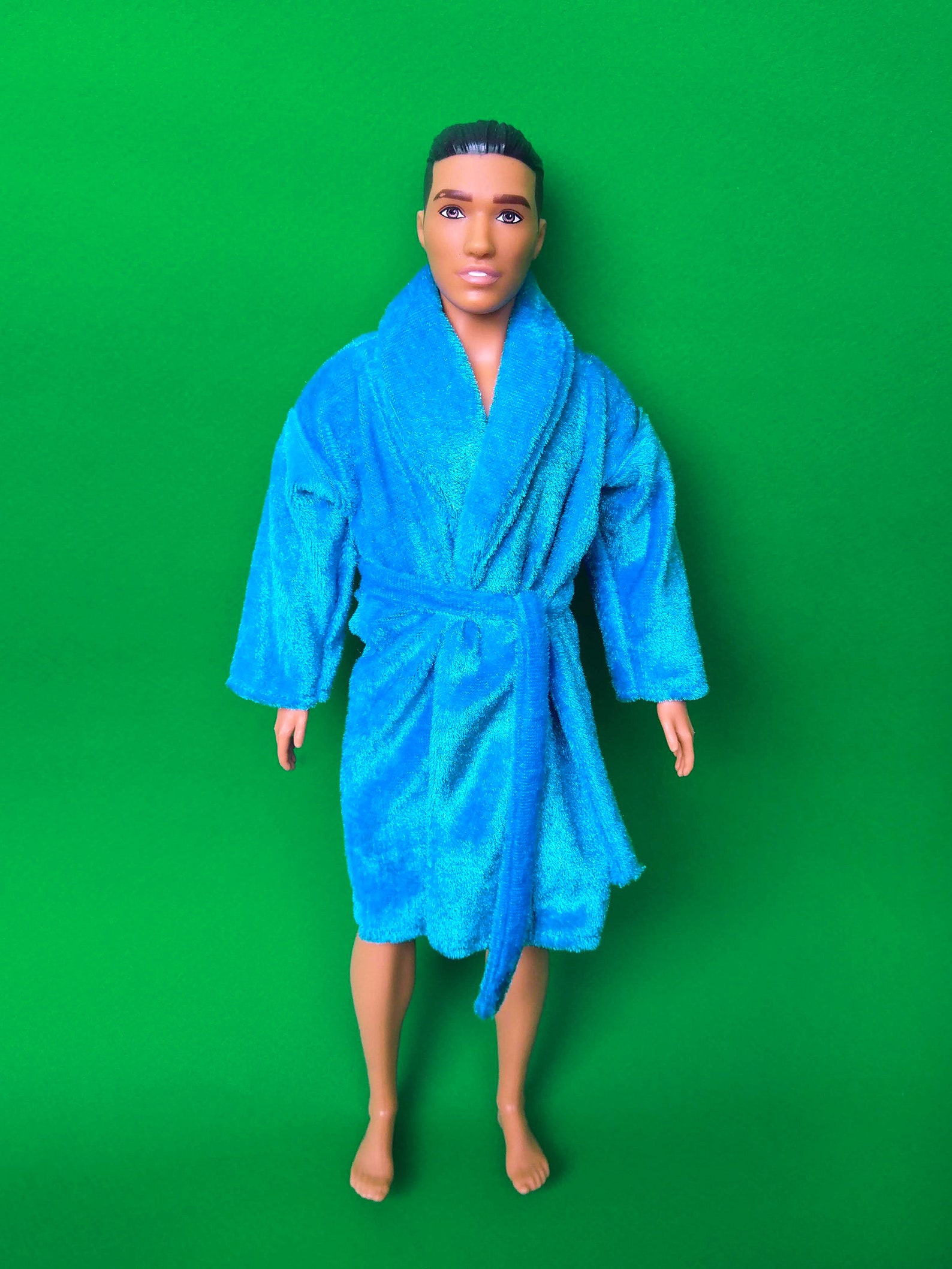 Doll clothing male bathrobe morning gown robe Ken men clothes Etsy
