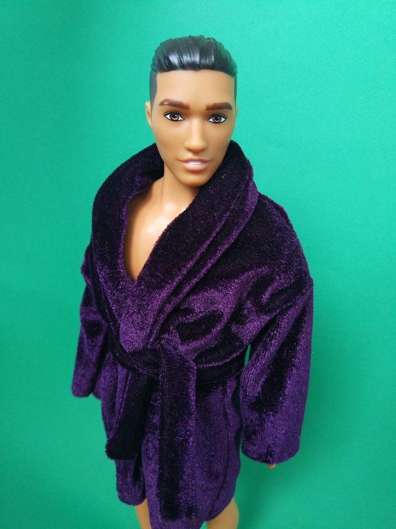 Doll clothing male bathrobe morning gown robe Ken men clothes Etsy