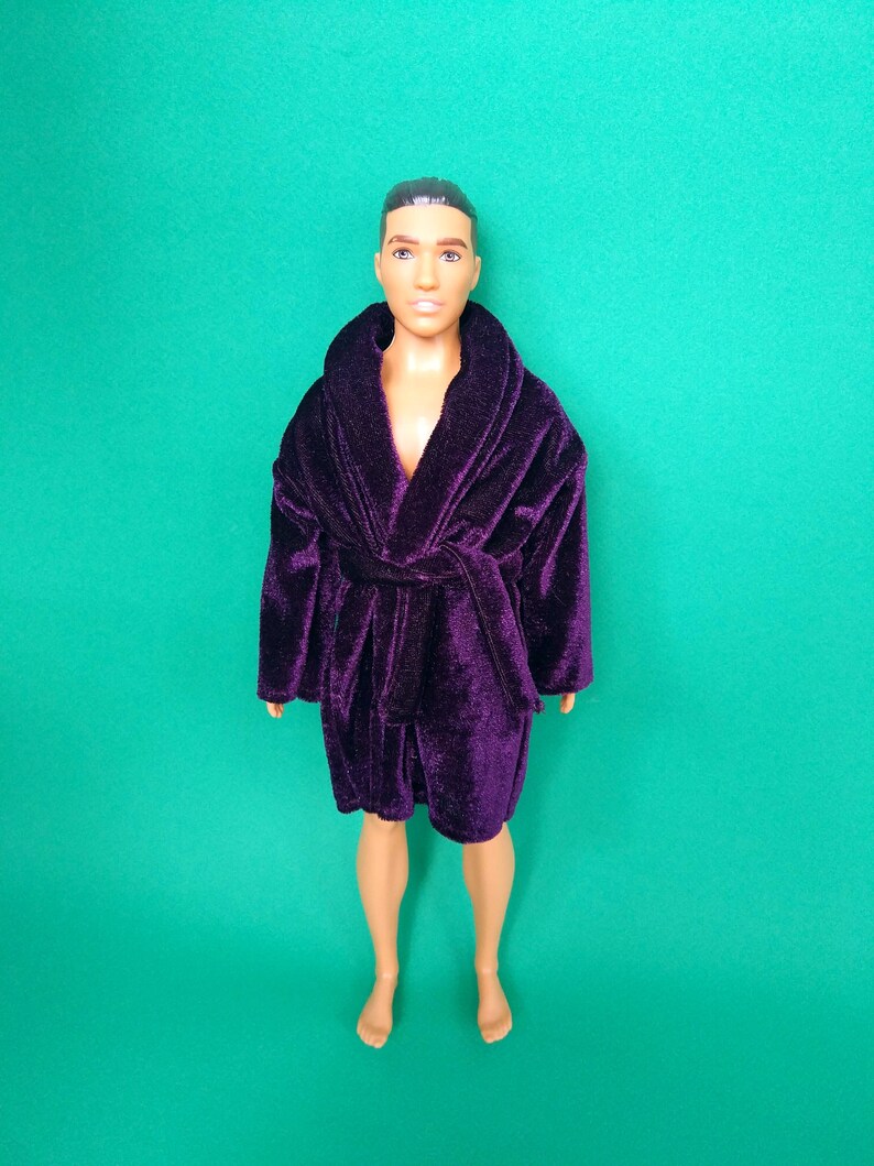Doll clothing male bathrobe morning gown robe Ken men clothes Etsy