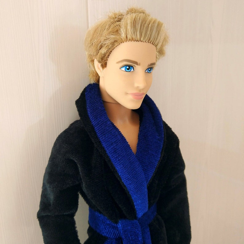 Doll clothing male bathrobe morning gown robe Ken men clothes Etsy