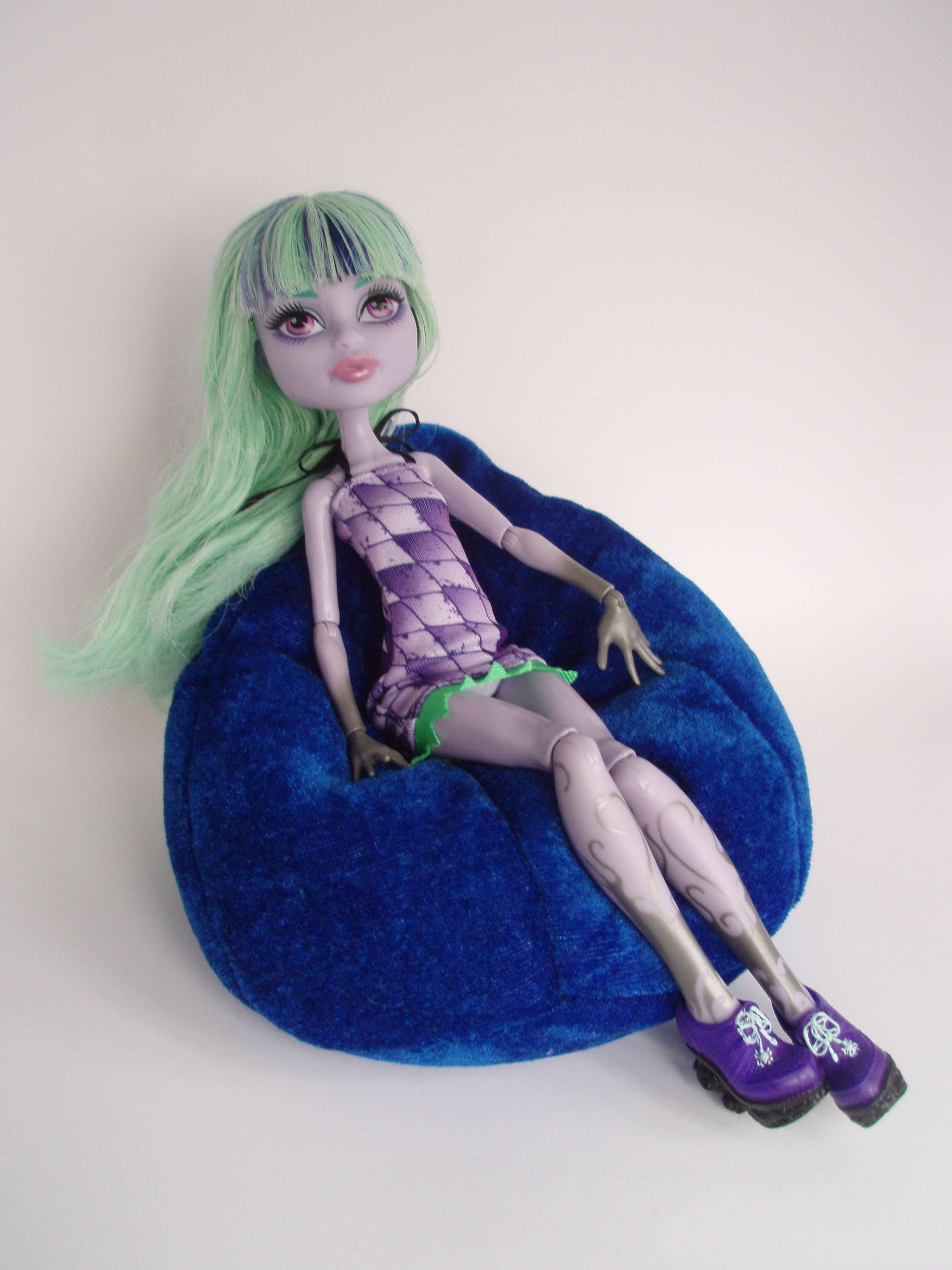 Blythe Bean Bag chair Dollhouse miniature Furniture for bjd Etsy