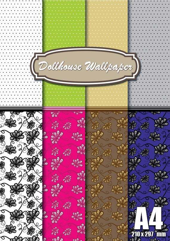 Size 4 Floral Polka Dot Set