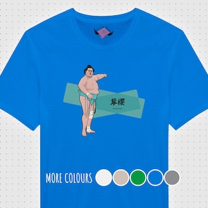 Kotozakura - Sumo fan Unisex short sleeve printed cotton Softstyle T-Shirt