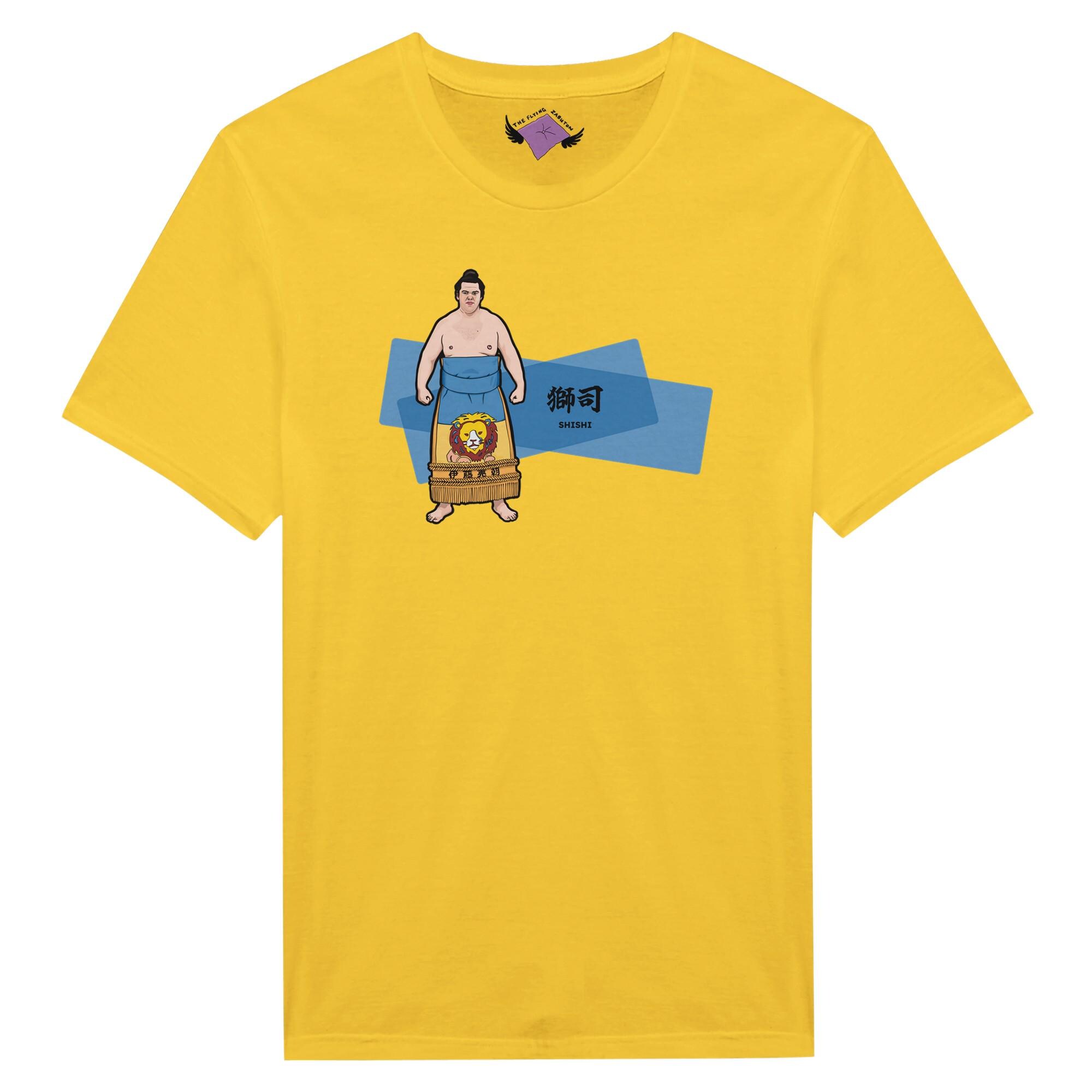 Shishi - Sumo Fan Unisex Short Sleeve Printed Cotton Softstyle T