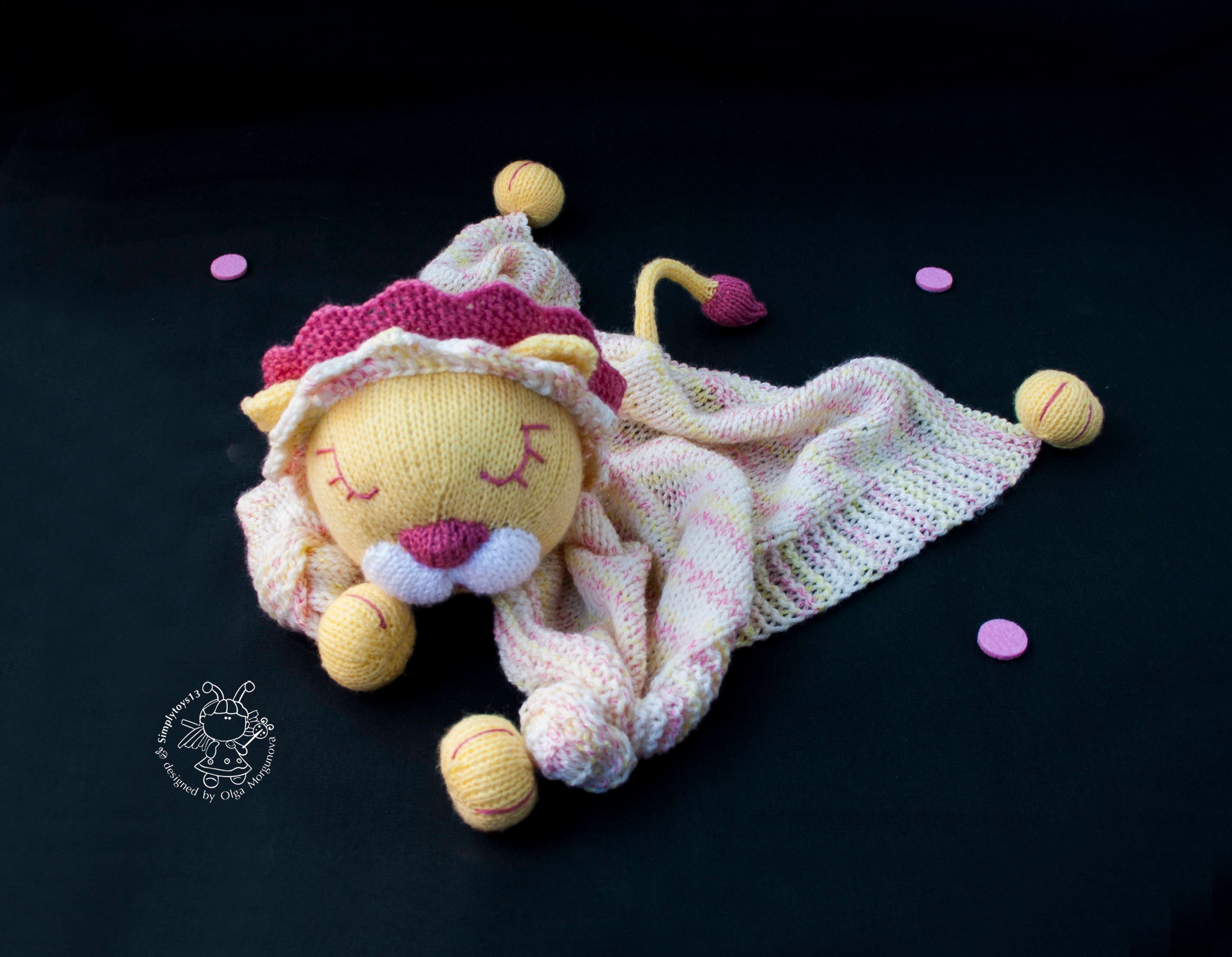 Lion Toy Baby Lace Blanket. Knitting Lion.Baby Blanket. Lion Etsy