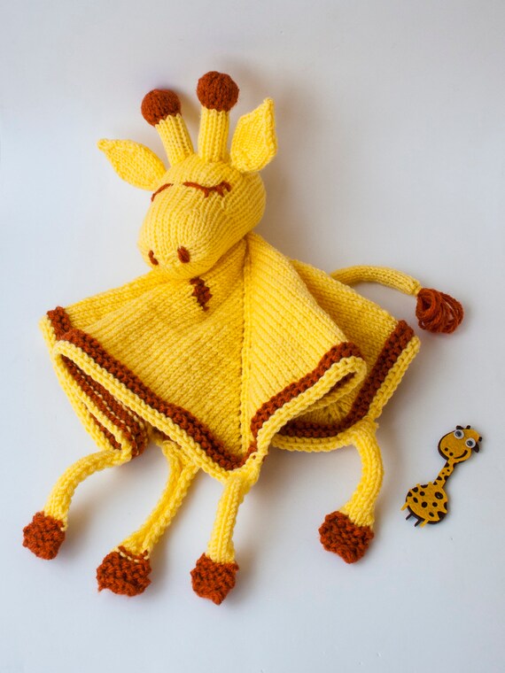 Giraffe Toy Baby Blanket. Amigurumi Giraffe. Knitting Baby Blanket. Giraffetoy. Instant Download. Knitting Pattern Knitted Round. Blanket Etsy Canada