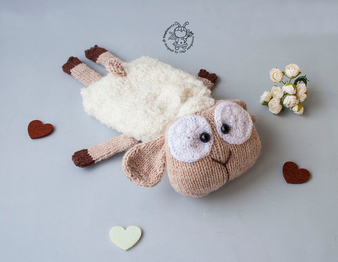 Toy for Sleep. Baalamb for Small Babies. Amigurumi Lamb. Etsy