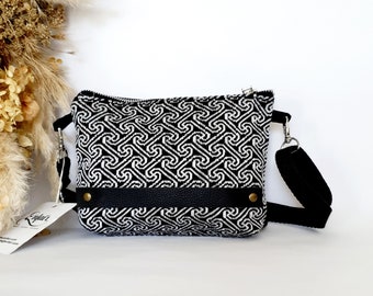 Handloom Fabric Small Crossbody Bag | Fair Trade Handmade Phone Bag
