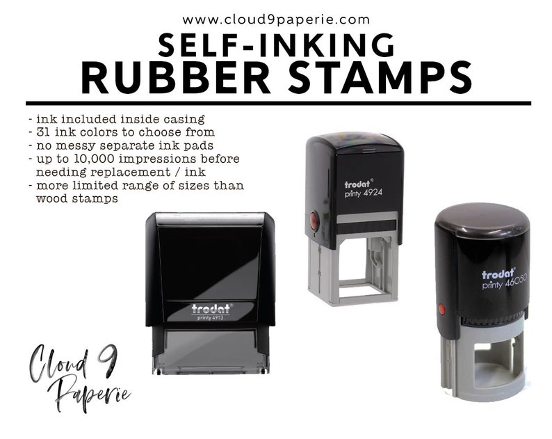 Holiday Address Stamp Holiday Return Address Self Inking Stamp Christmas Address Stamp S074 Scandinavian Christmas Tree Custom Address
