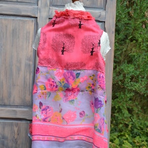 Artistic cotton vest boho image 2