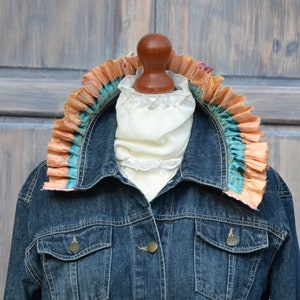 Giacca di jeans con un cappotto di jeans immagine 1